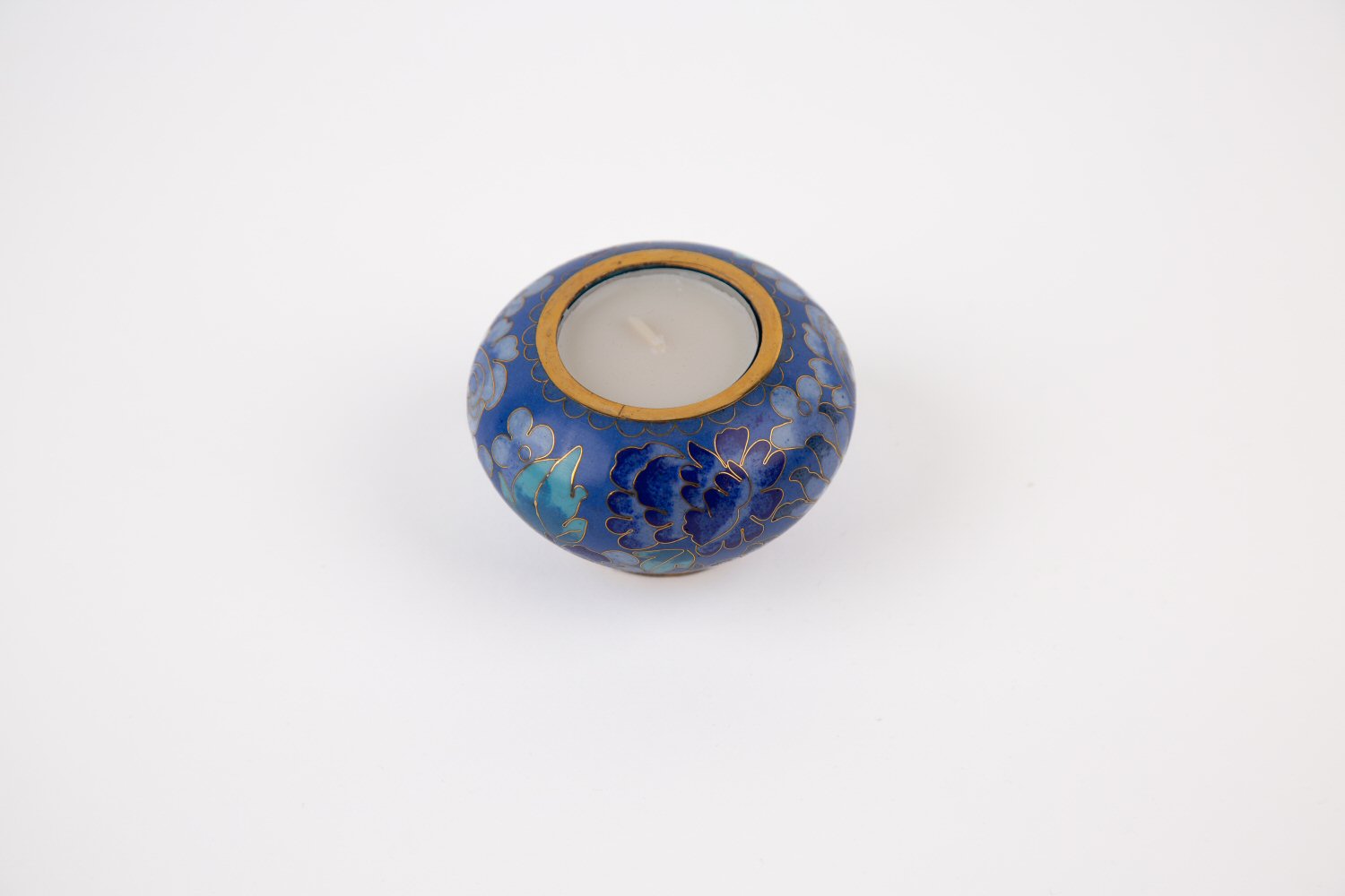 Cloisonne Memorial Candle Holder