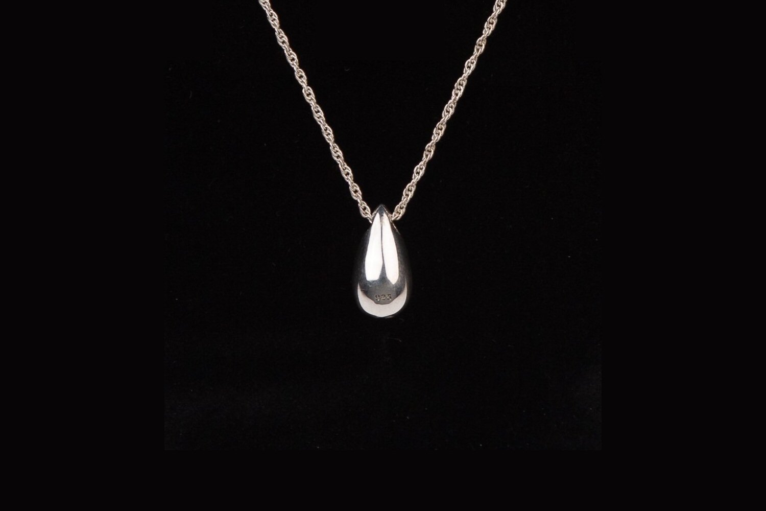 Mini Teardrop Memorial Necklace