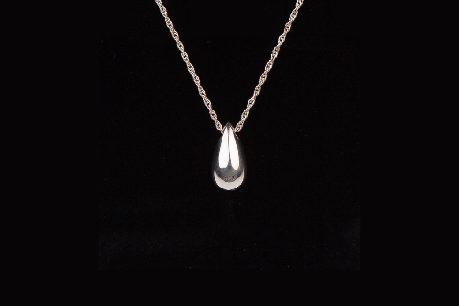 Mini Teardrop Memorial Necklace