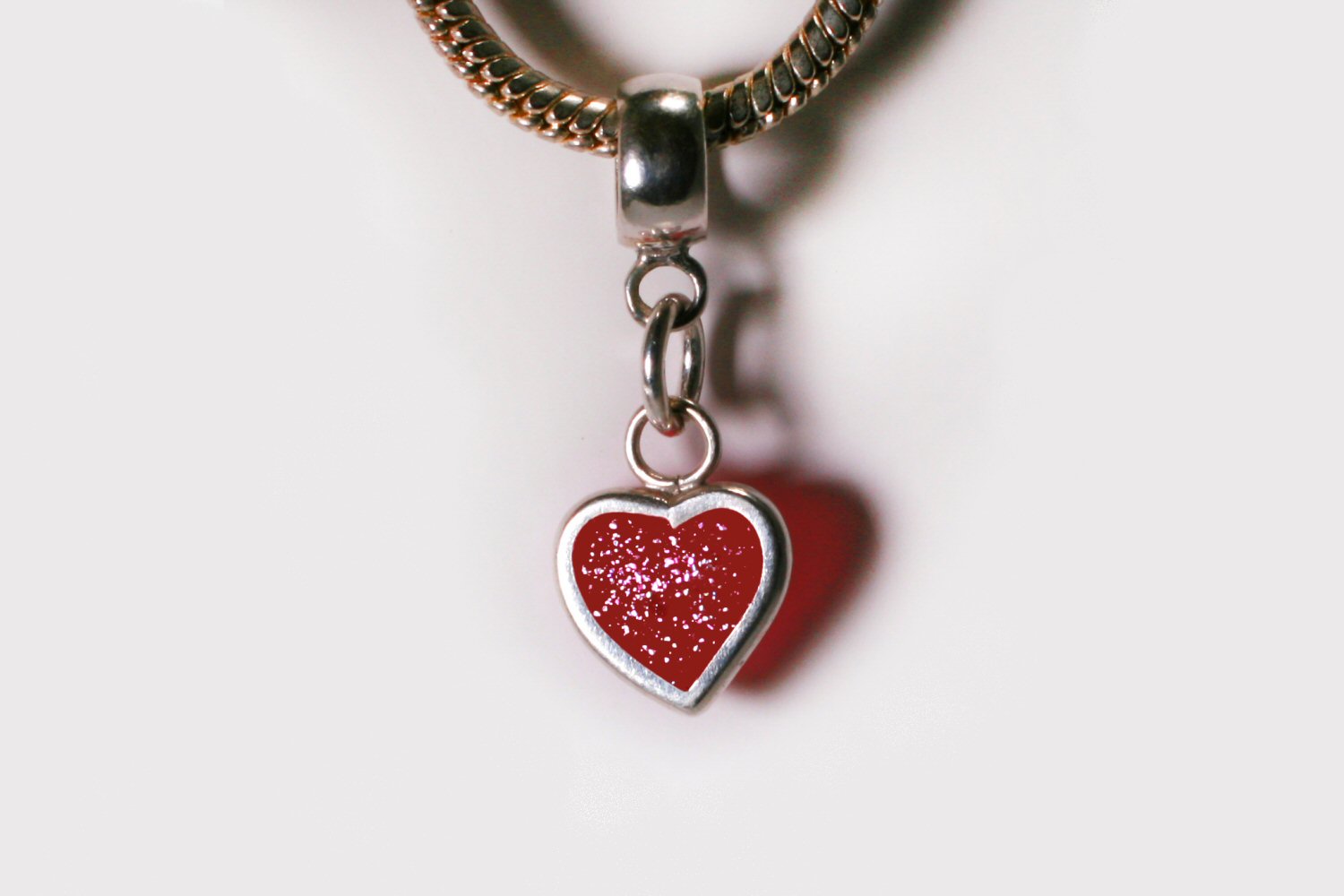 Birthstone Heart Pandora Charm